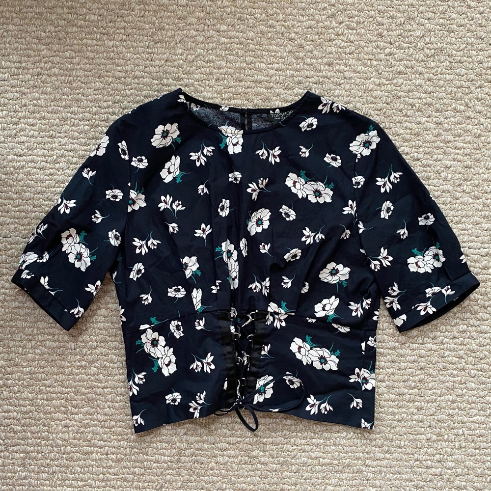Top shop floral top